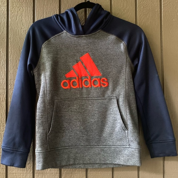 Adidas Boys Sweatshirt Hoodie Size Medium